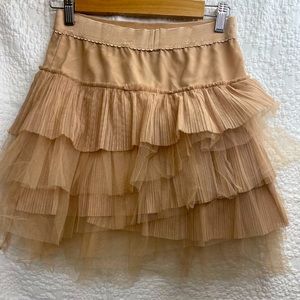 BCBG ruffled tutu skirt
